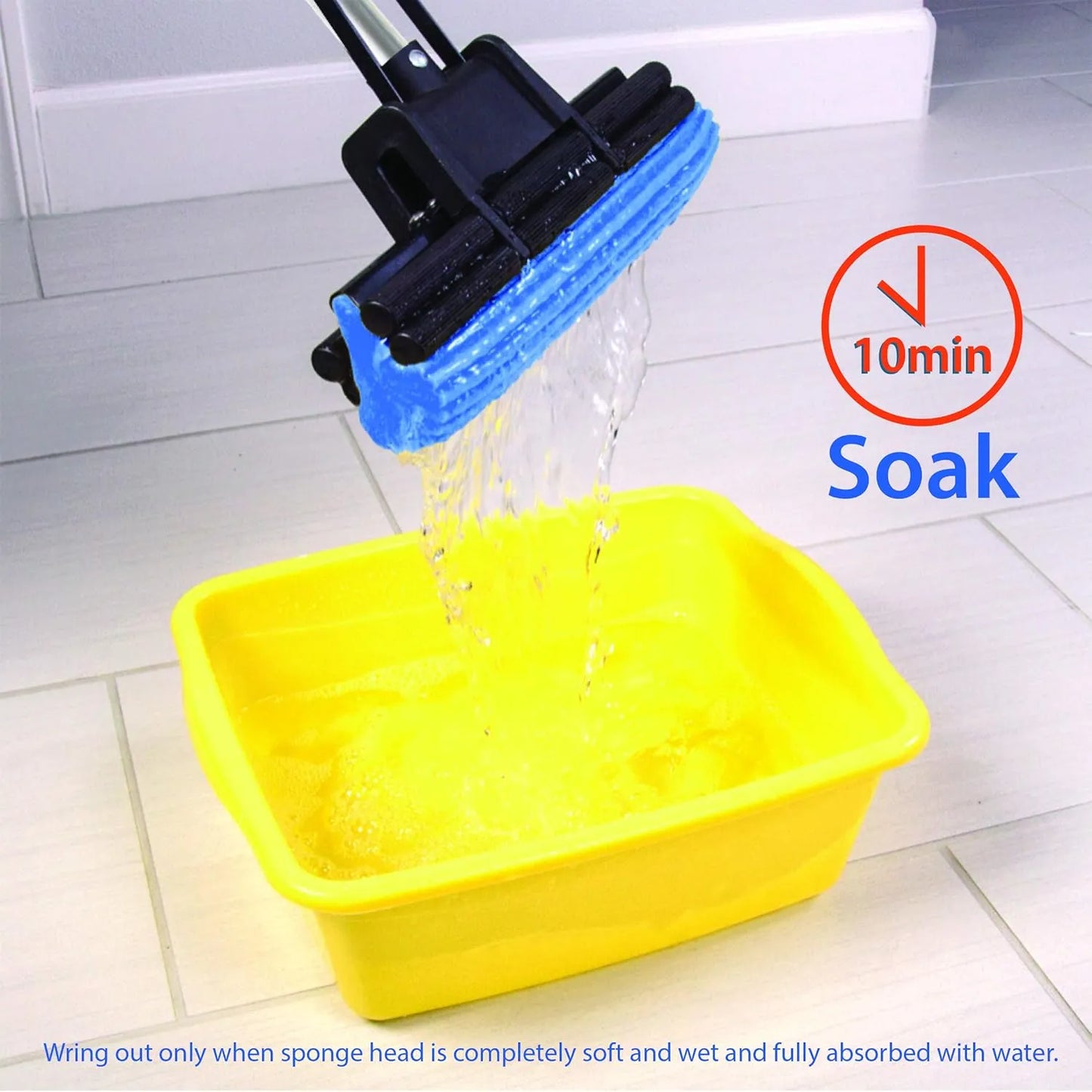 Double Roller Sponge Foam Mop