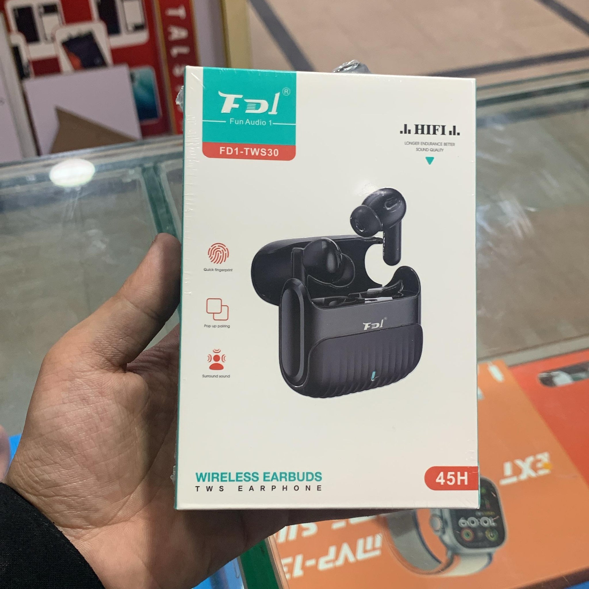 FDI Wireless Earbuds 45 Hours Lasting